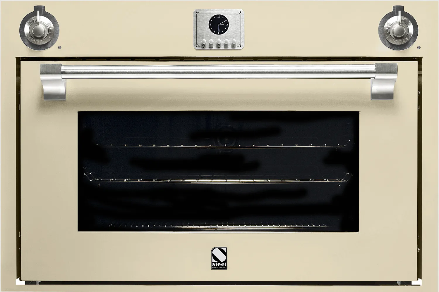 Steel תנור בנוי 90X60 ס''מ בגימור שמנת סדרת ASCOT תוצרת Steel דגם AF-E9 — תמונה 4